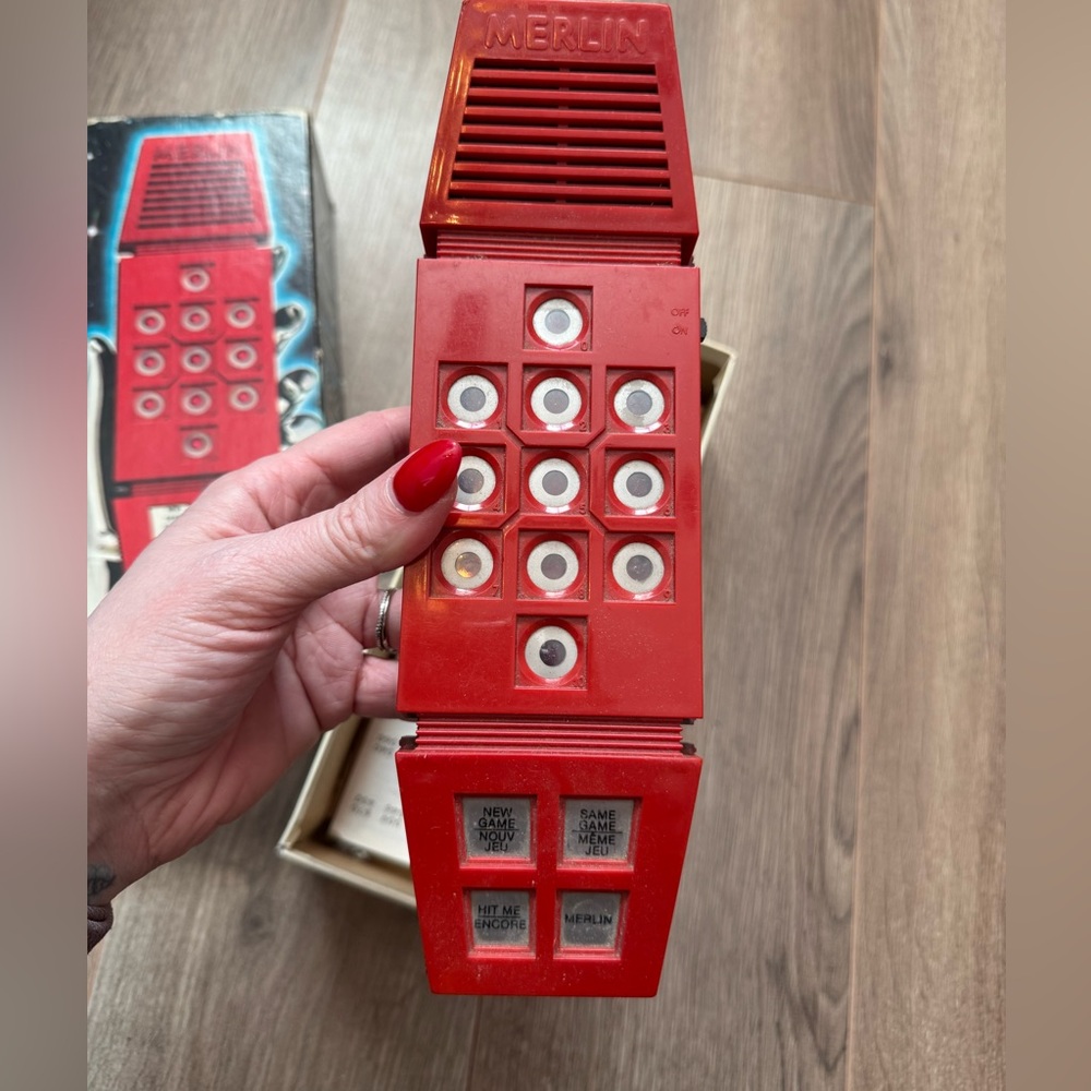 Vintage 1979 Merlin The Electronic Wizard Game - Picture 9 of 12